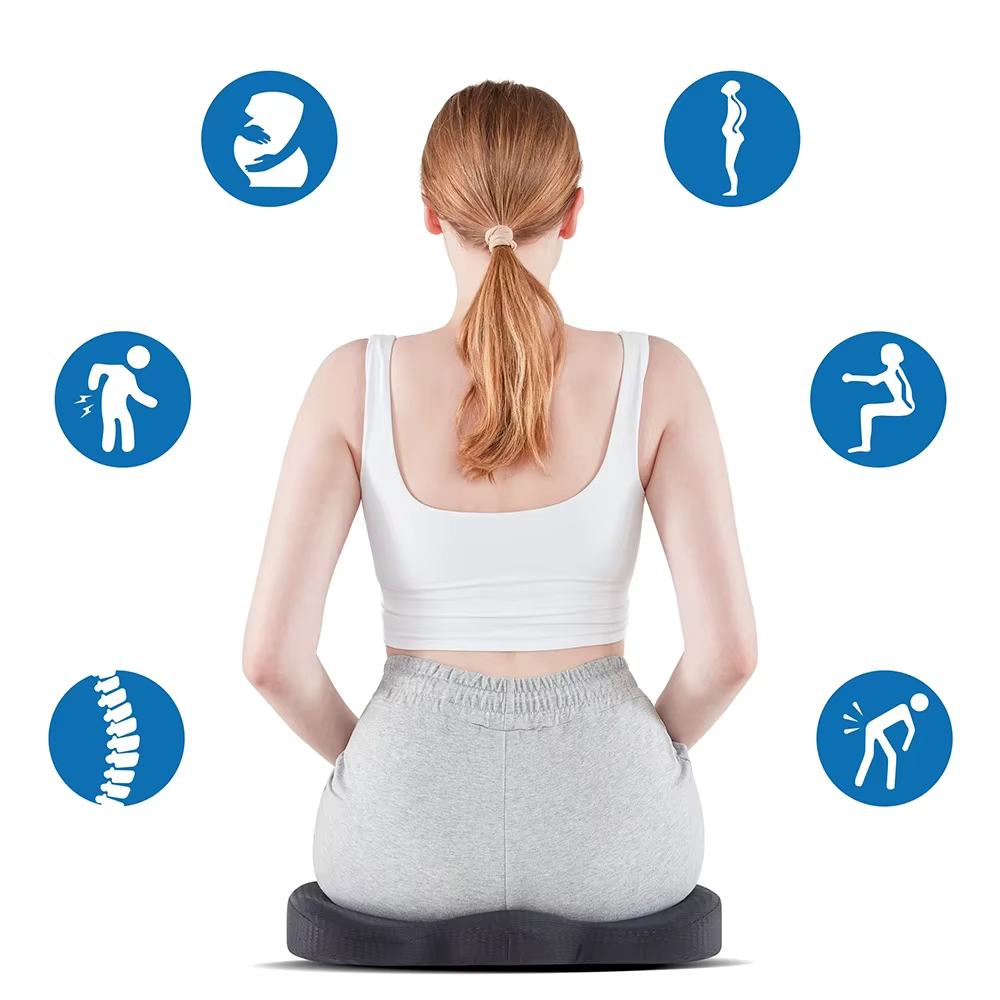 Norvo | PosturaFlex Sittepute for Holdning & Ryggstøtte – Ergonomisk & Trykkavlastning