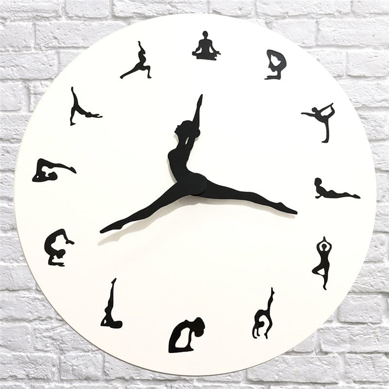 Norvo | Yoga Time Veggklokke