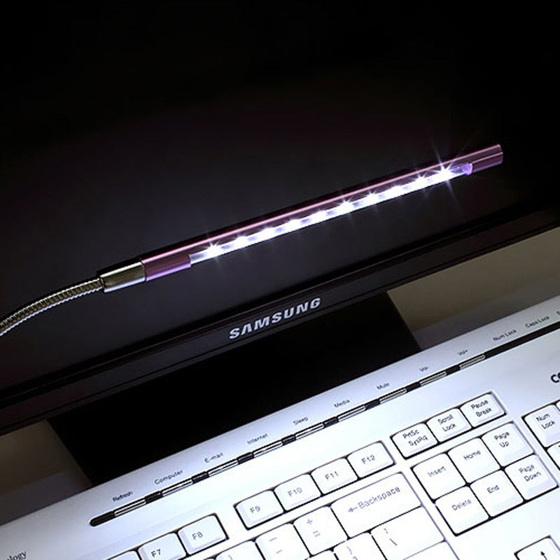 Norvo | LumoBeam Fleksibel LED Tastaturlys for Skrivebord eller Laptop