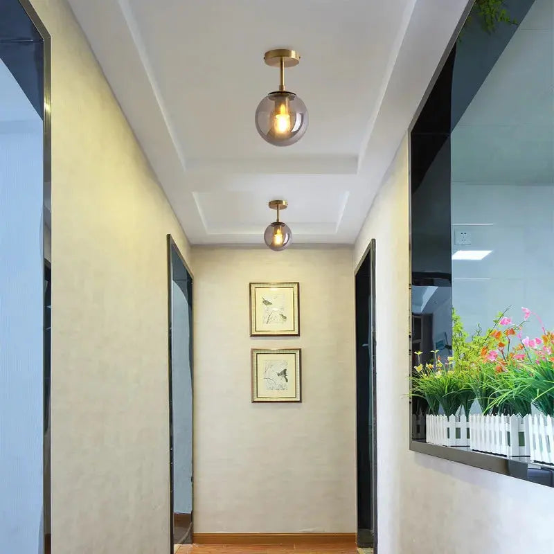 Norvo | Elegant ball taklampe med LED-pære for ditt stilige rom