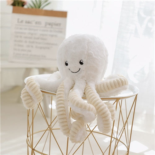 Norvo | Kids Kuschl-Octopus Plush Toy – myk og kelesyk for alle aldersgrupper