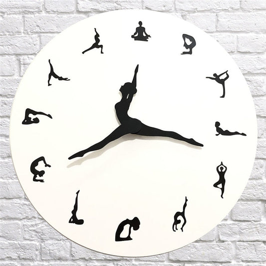 Norvo | Yoga Time Veggklokke