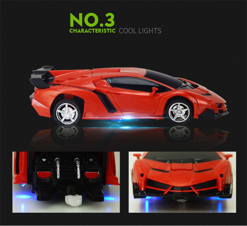 Norvo | 2i1 Robo Racer Transforming RC Bil Leke