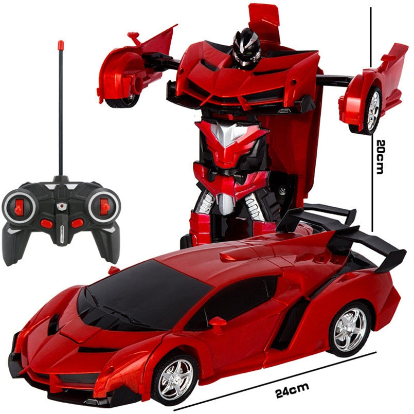 Norvo | 2i1 Robo Racer Transforming RC Bil Leke