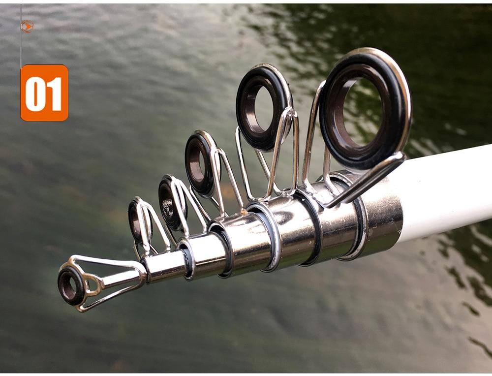 Norvo | Karbonfiber Teleskopisk Fiskestang