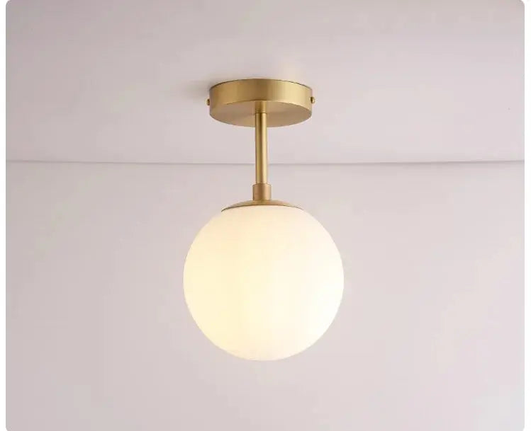 Norvo | Elegant ball taklampe med LED-pære for ditt stilige rom