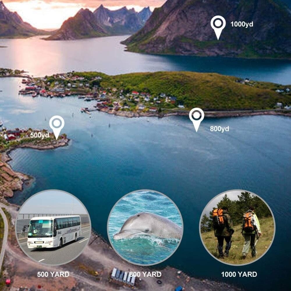 Norvo | 4K 10-300X40mm Super Telefoto Zoom Monokulært Teleskop