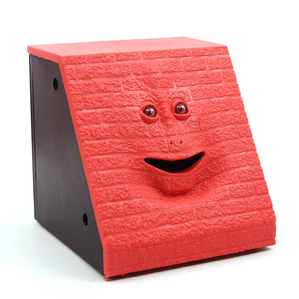 Norvo | Myntspisende ansikt sparegris