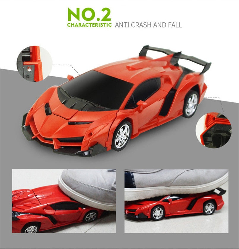 Norvo | 2i1 Robo Racer Transforming RC Bil Leke