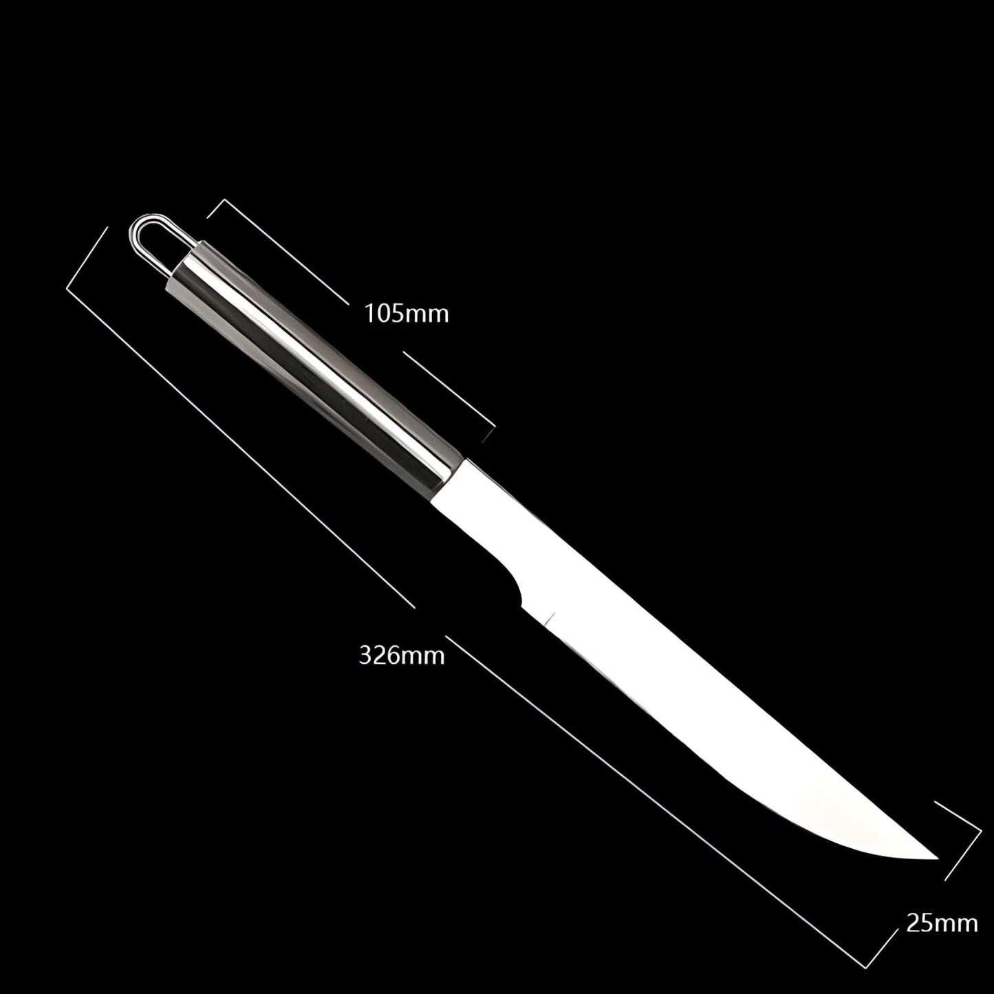 Norvo | Rustfritt Stål BBQ Grill Verktøy Sett med Bæreveske