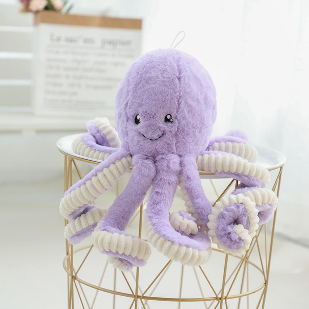 Norvo | Kids Kuschl-Octopus Plush Toy – myk og kelesyk for alle aldersgrupper