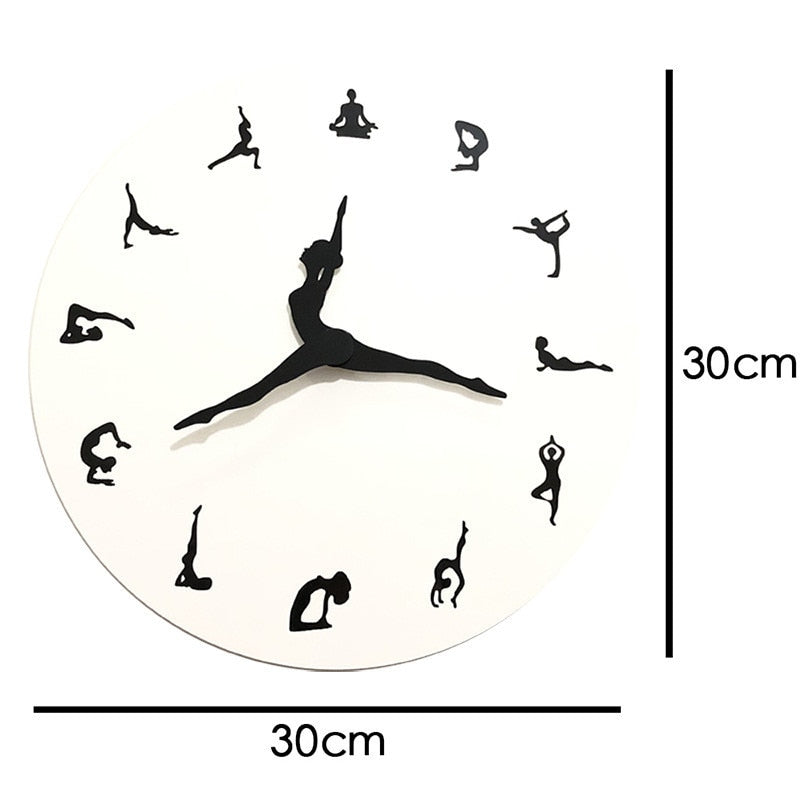Norvo | Yoga Time Veggklokke
