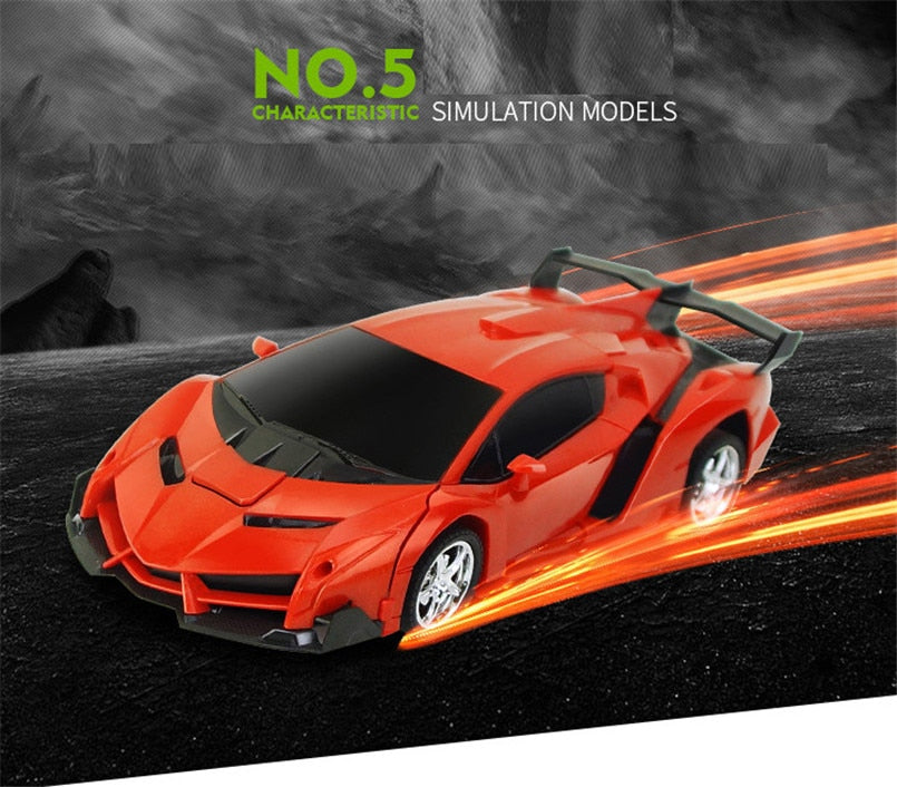Norvo | 2i1 Robo Racer Transforming RC Bil Leke