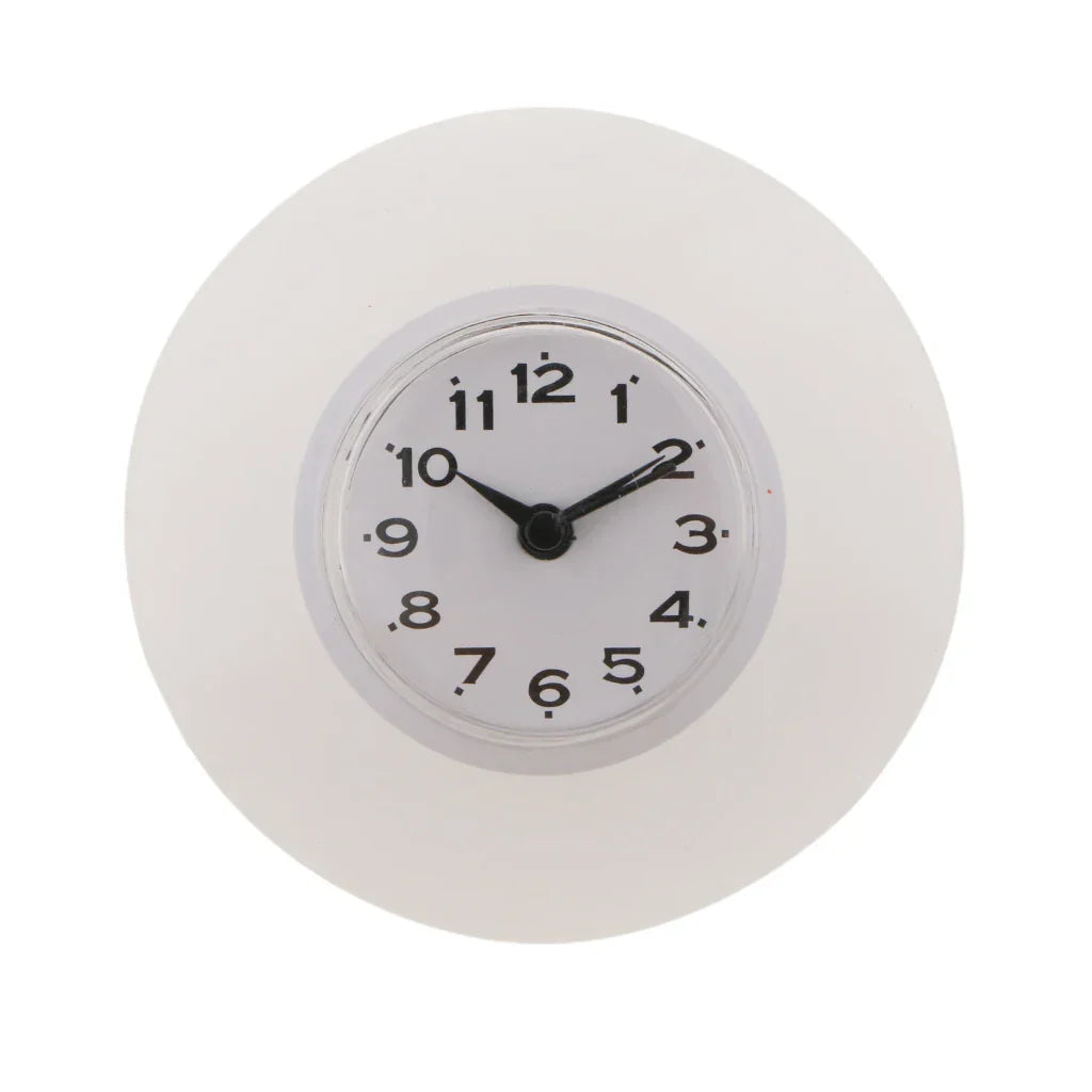 WaterProofClock – Kompakt Sugekopp Klokke for Bad Norvo