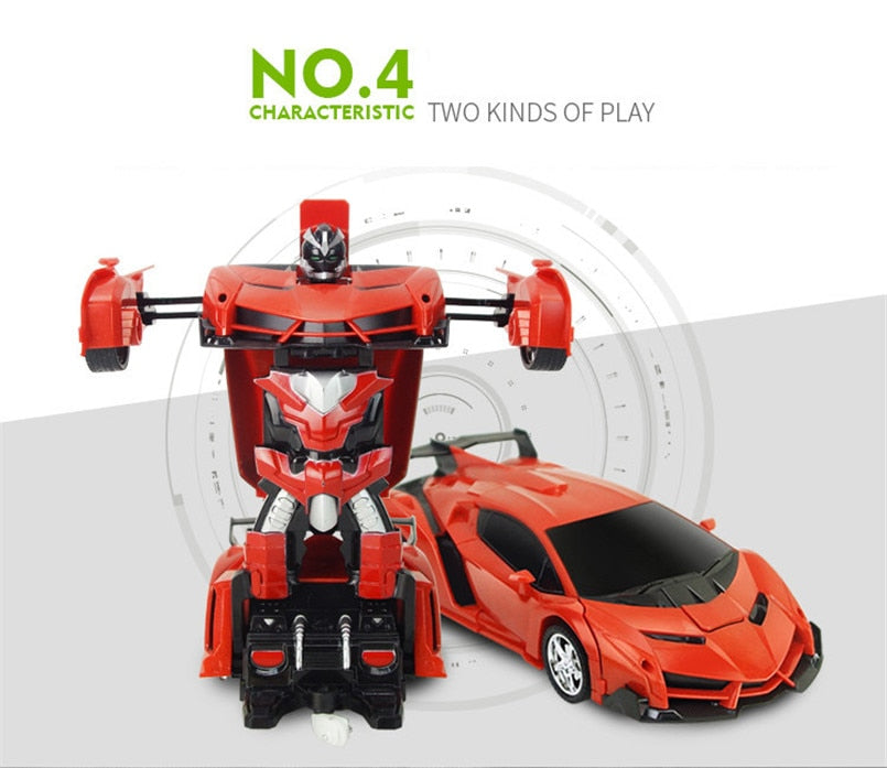 Norvo | 2i1 Robo Racer Transforming RC Bil Leke