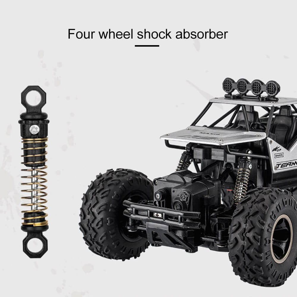 Norvo | Fjernstyrt bil, 4x4, monstertruck, klatrebil, 2.4 G, offroad klatrebil