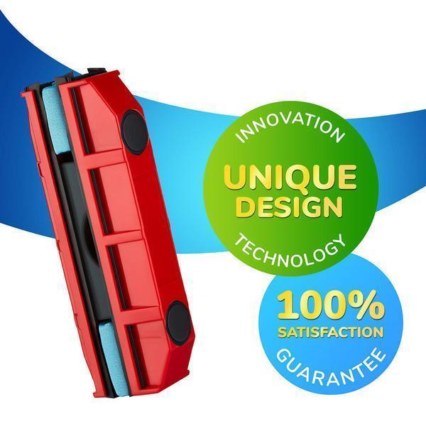 Norvo | Magnetisk Vindu Rensker Monolag Høy-intensitet Glass Rengjøringsverktøy