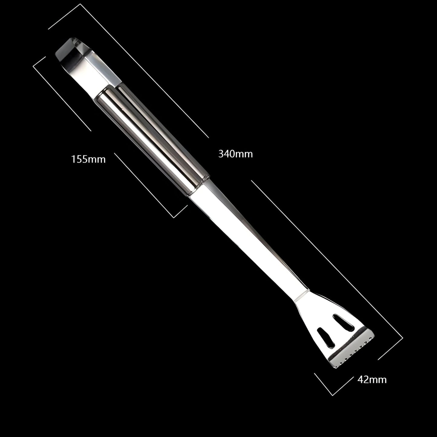 Norvo | Rustfritt Stål BBQ Grill Verktøy Sett med Bæreveske