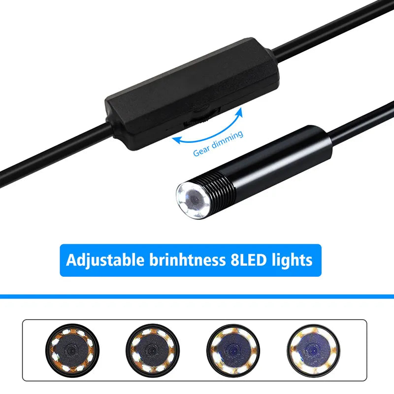 Norvo | USB Endoskop Vanntett Inspeksjonskamera