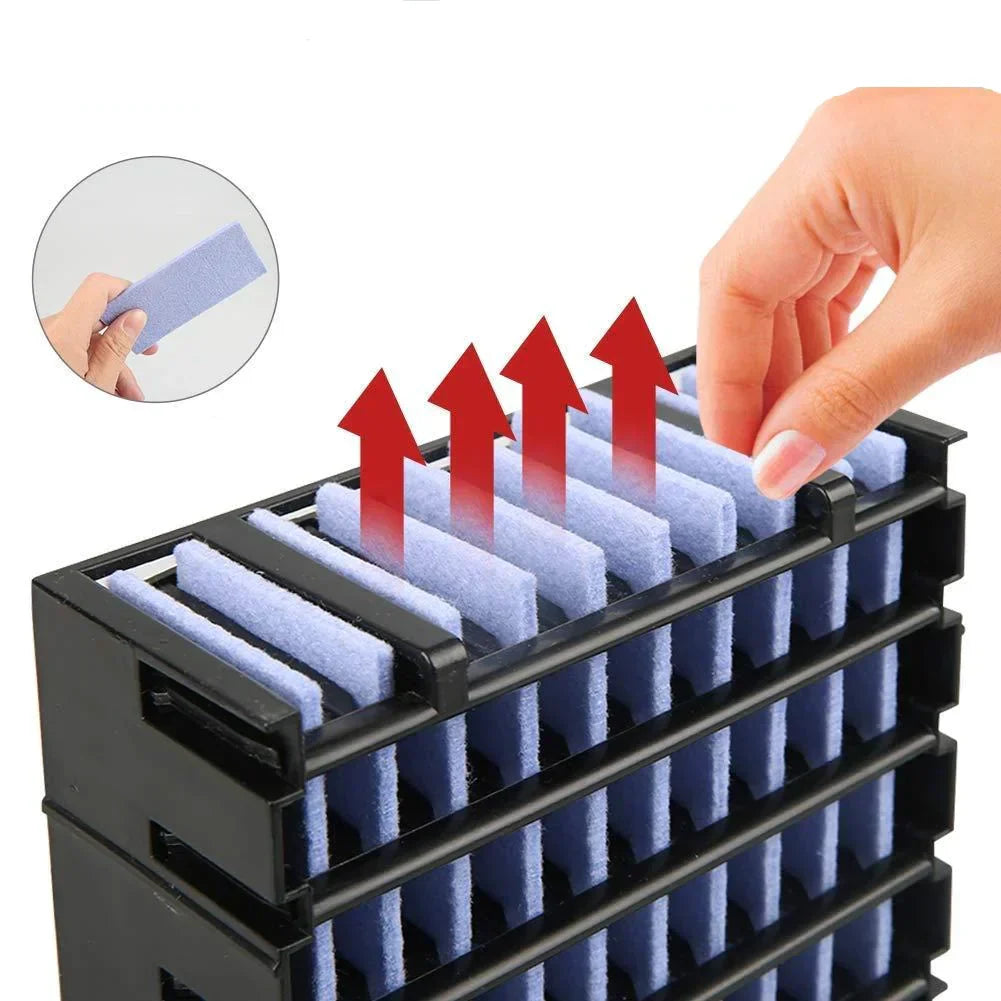 Norvo | Bærbar luftkjøler vifte med renserlys