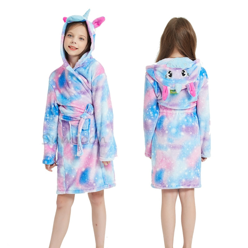 Norvo | Barne Einhorn Badekåpe