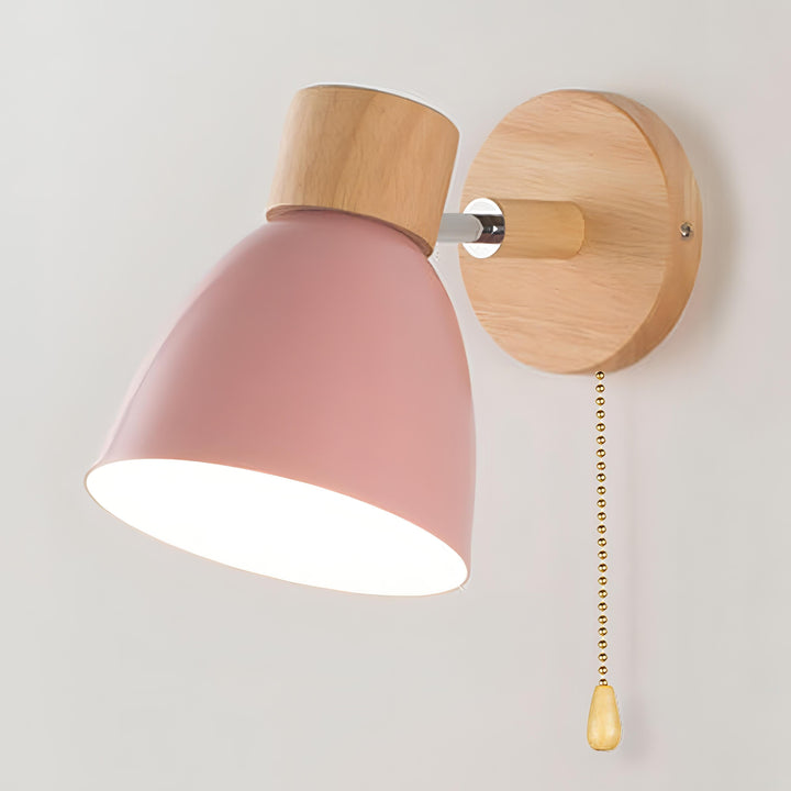 Norvo | Frendorf - Nordisk-modern hengende bryter vegglampe laget av tre