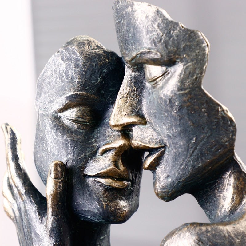 ArtEnsemble – Elegant Skulptur av Sammenkobling Norvo
