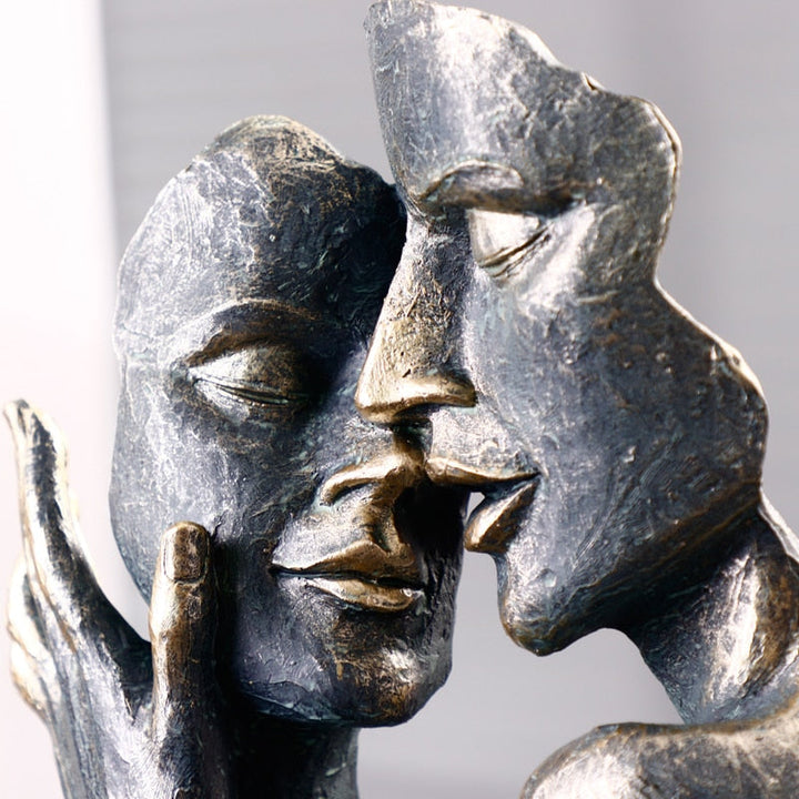 ArtEnsemble – Elegant Skulptur av Sammenkobling Norvo