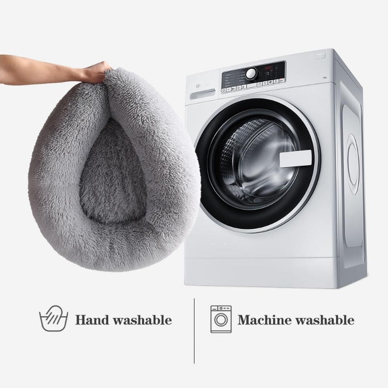 Norvo | Beef Rainbow Ekstra Plysj Beroligende Donut Hundesenger