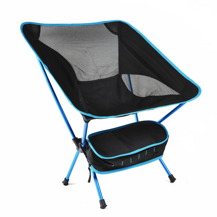 Norvo | Campingstol & strandteppe sett Flexora | Ultralett & sammenleggbar | Inkluderer sandfri piknikmatte | For strand, fotturer & fiske