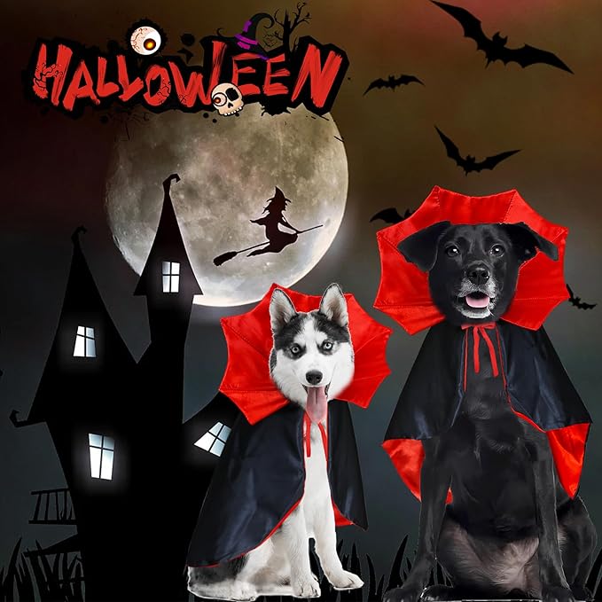 Norvo | Halloween Vampire Cape Hundekostyme