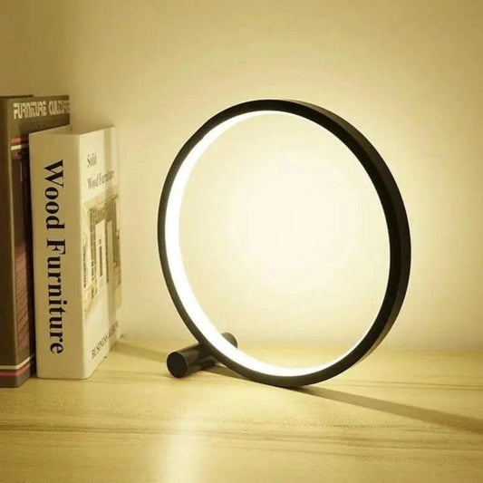 Norvo | Dimmbar LED Berøring Rund Bordlampe for Kreative Rom