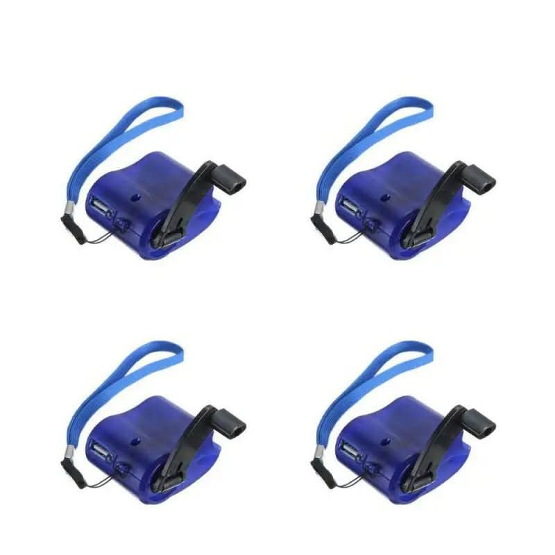 Norvo | Portable håndsveiv nød-lader med USB & LED