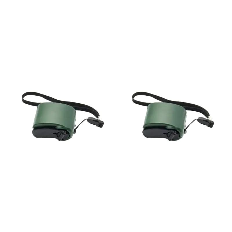 Norvo | Bærbar USB Nød-lader med Håndveiv for Utendørs Eventyr