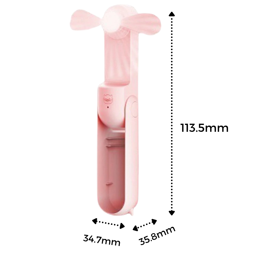 Håndholdt minivifte med USB