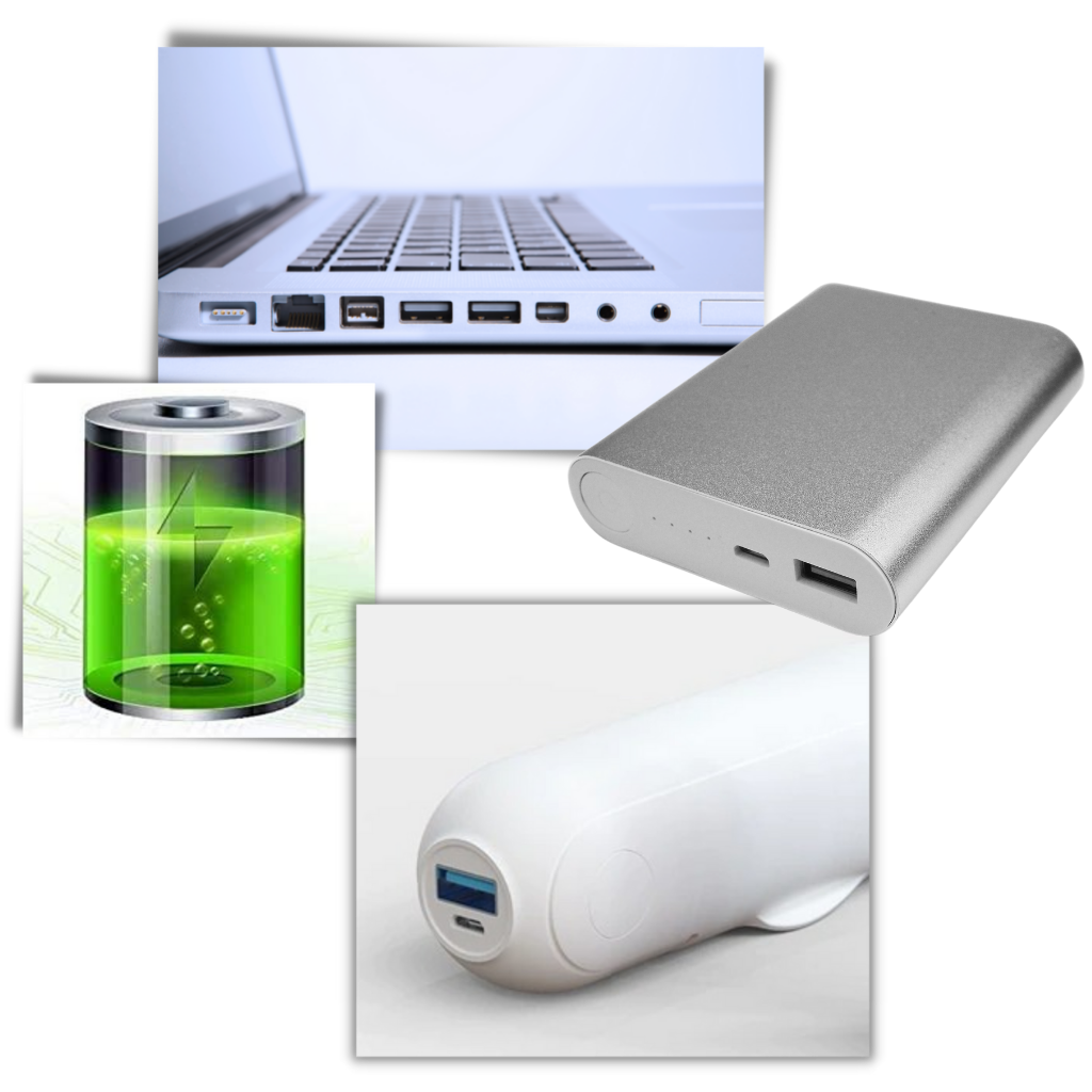 Håndholdt minivifte med USB