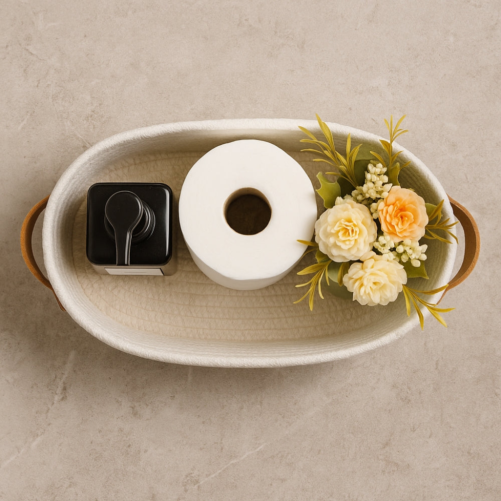 Norvo | Harper Vevd Oppbevaringskurv Organisator