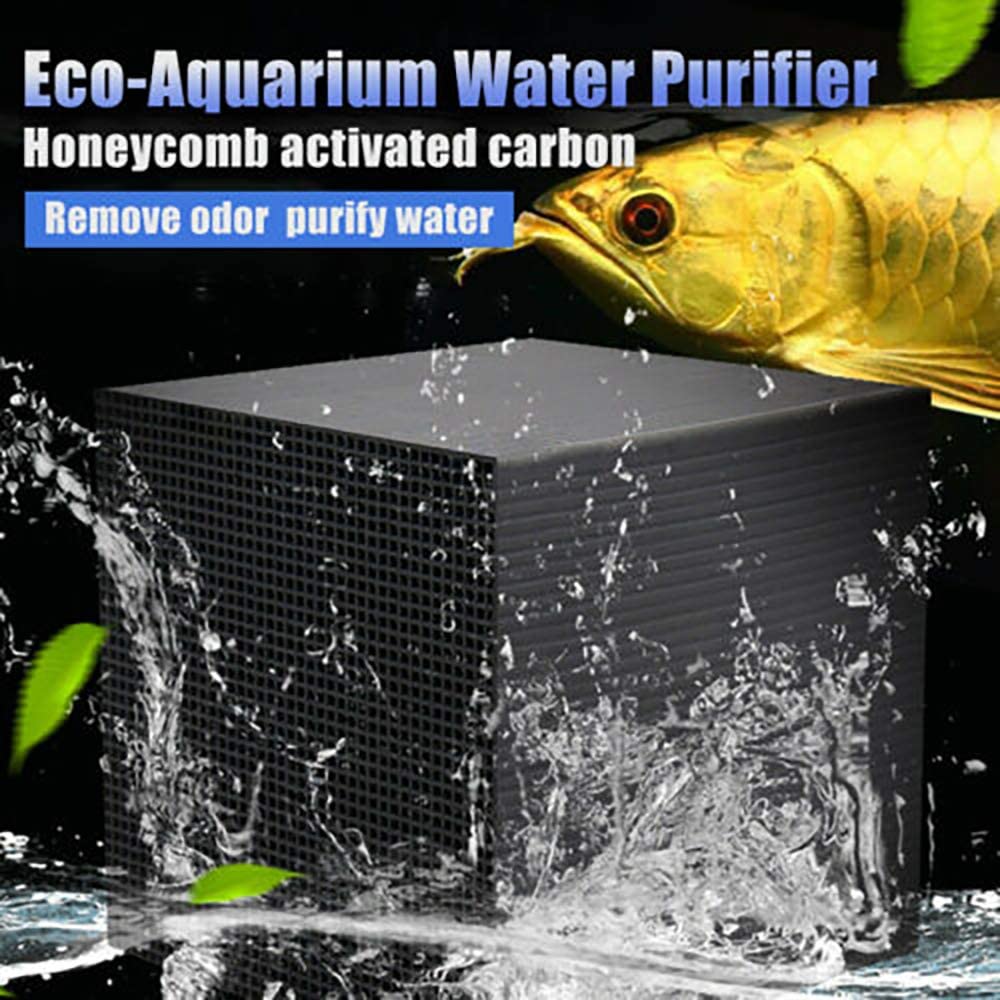 Norvo | Eco-Aquarium Filter Aktivert Karbon Vannrenser Cube
