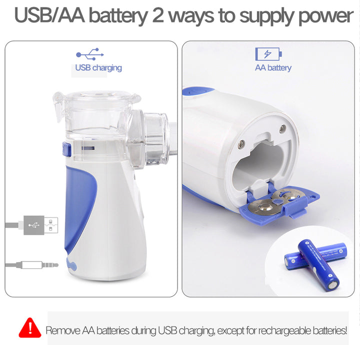 Norvo | BreathSoft Pro – Bærbar mesh-nebulisator med ultralydvibrasjon for barn og voksne