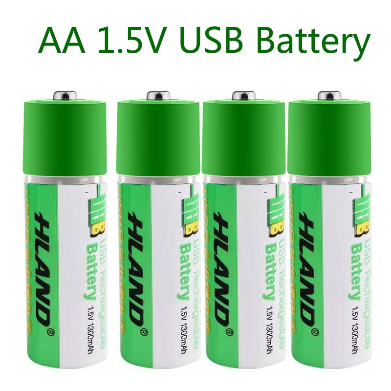 Norvo | 2 deler USB oppladbart batteri