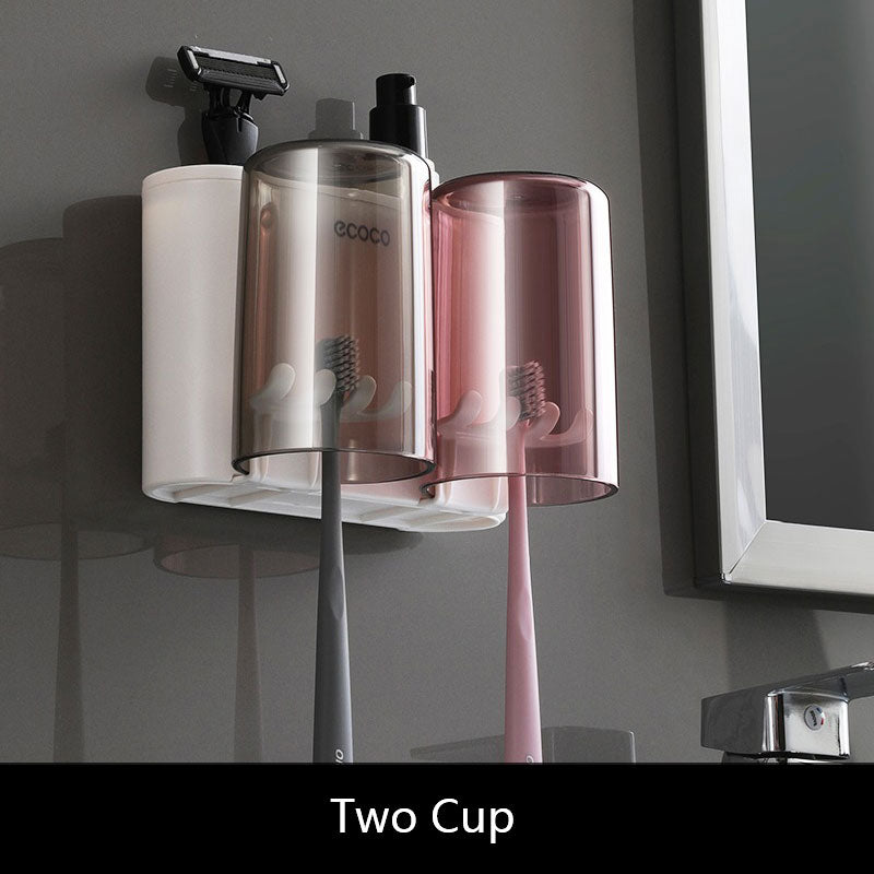 Norvo | Universell Badeværelsesorganisator Multifunksjonell Tannbørsteholder