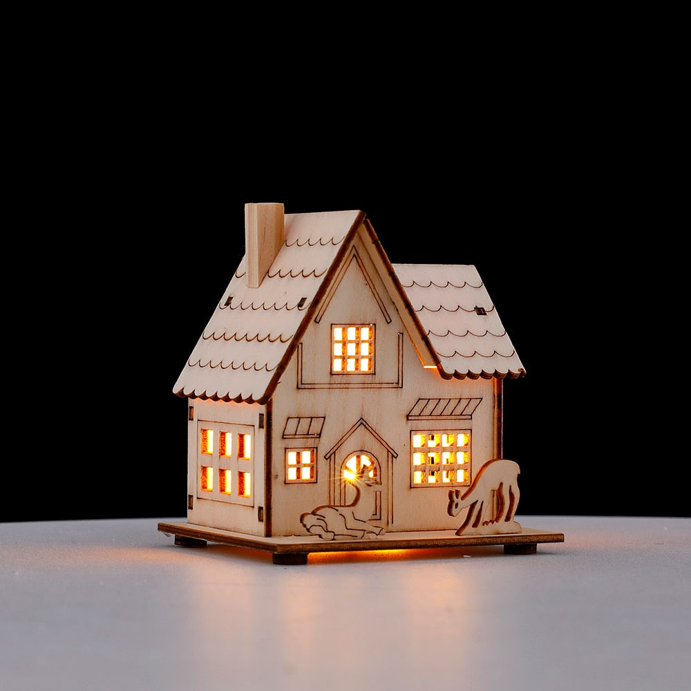 Norvo | DIY Tremalende Hus Dekor Glødende Lampe