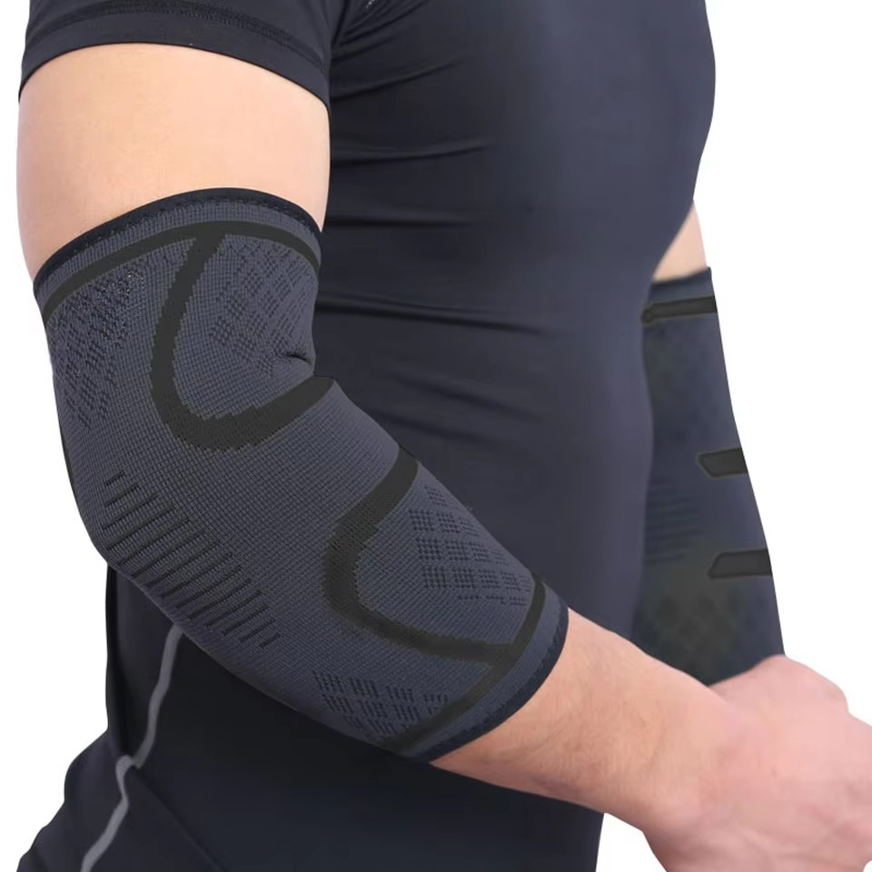 Norvo | Justerbar elastisk albue støtte sleeve for sport og fitness