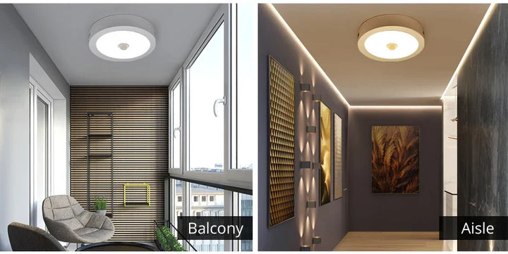 Norvo | Bevegelsessensor LED Taklamper – Smart Belysning for Hjemmet