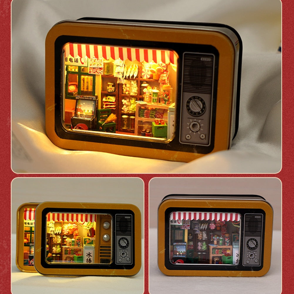 Norvo | Mini Mansion Tre Møblert Dukkehus