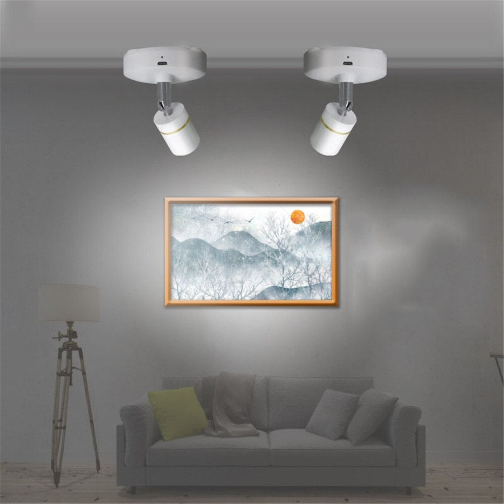 Norvo | Smart LED Fjernkontroll Oppladbart Spotlys