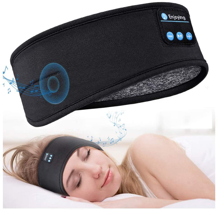 Norvo | RestRhythm Bluetooth Søvnmaske – Komfortabel Musikkmaske for Avslapping og Søvn