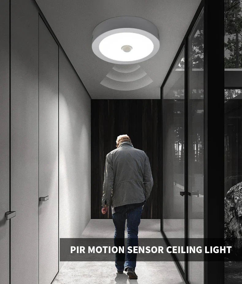 Norvo | Bevegelsessensor LED Taklamper – Smart Belysning for Hjemmet