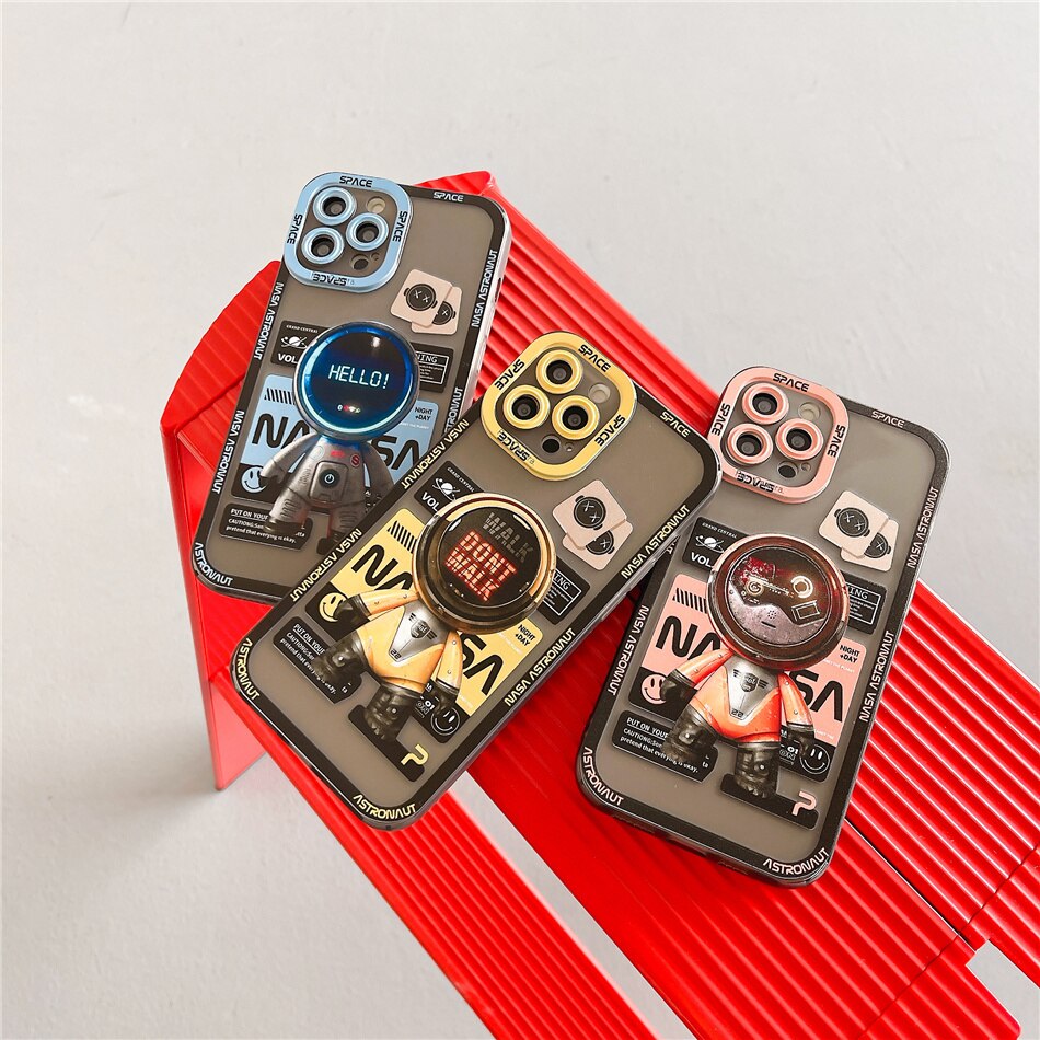 Norvo | Space Time Astronaut Kunstnerisk Telefondeksel