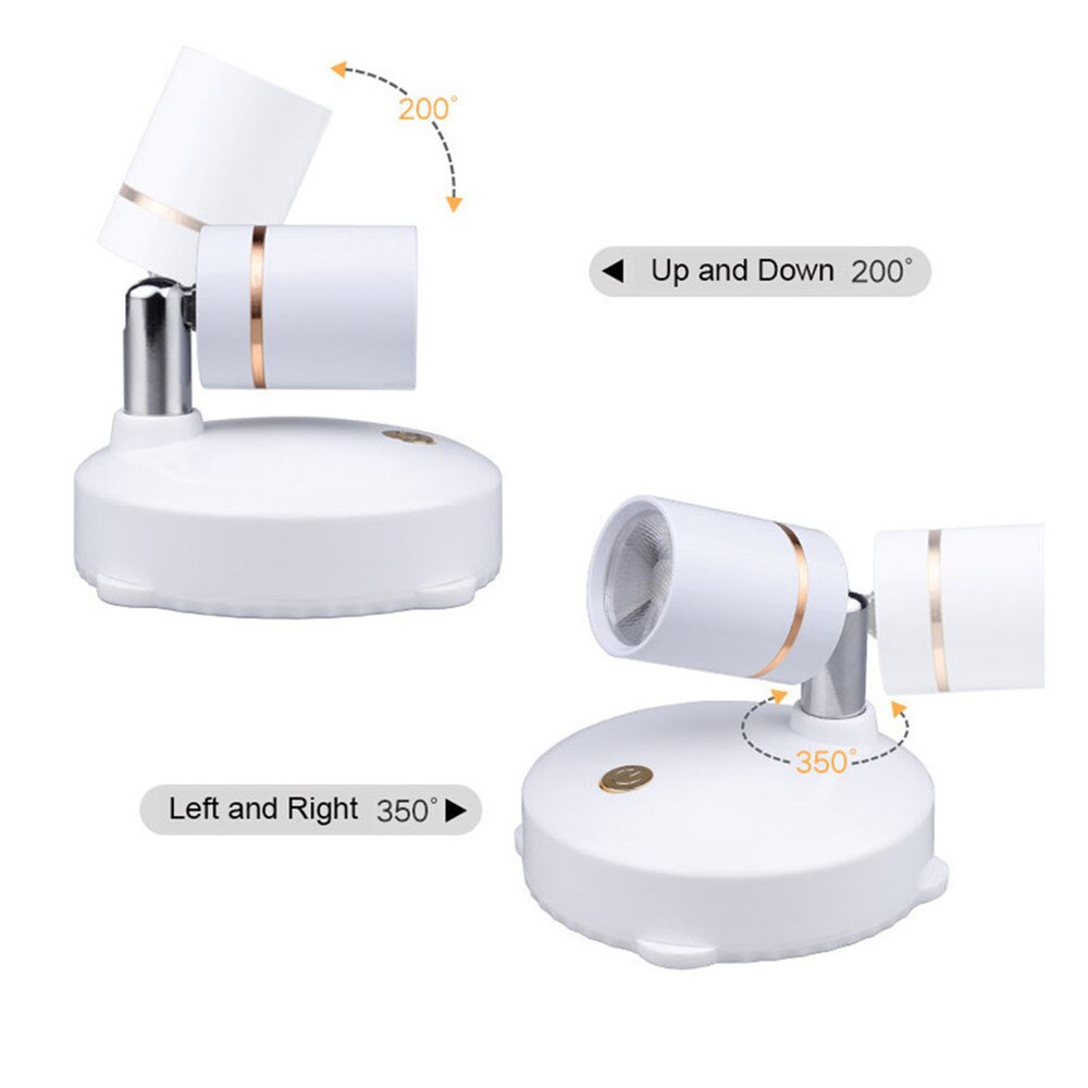 Norvo | Smart LED Fjernkontroll Oppladbart Spotlys